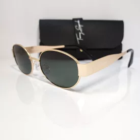   Tommy Spade TS9152 női polarizált napszemüveg zöld  arany /kamptsp 1 napos szállítás