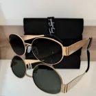 Tommy Spade TS9152 női polarizált napszemüveg zöld  arany /kamptsp 1 napos szállítás