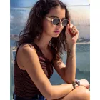Tommy Spade TS9152 női polarizált napszemüveg zöld  arany /kamptsp 1 napos szállítás