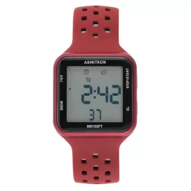 Armitron 40/8417DRD unisex karóra piros