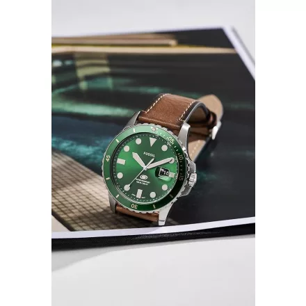 Fossil kék FS5946 férfi óra karóra