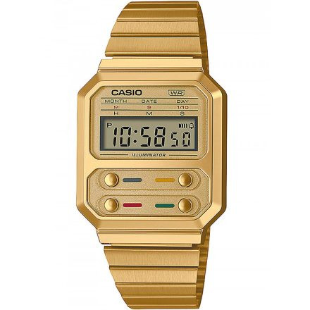 Casio Retro A100WEG-9AEF Unisex férfi női óra karóra