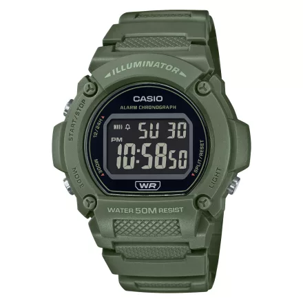 Casio Collection W-219HC-3BVDF Unisex férfi női óra karóra