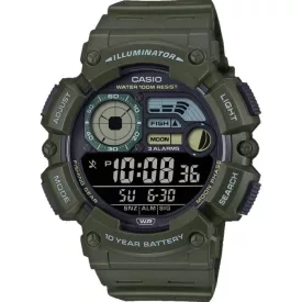 Casio klasszikus WS-1500H-3BVDF férfi óra karóra