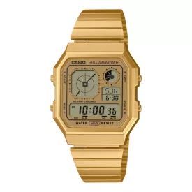   Casio klasszikus A130WEG-9ADF Unisex férfi női óra karóra