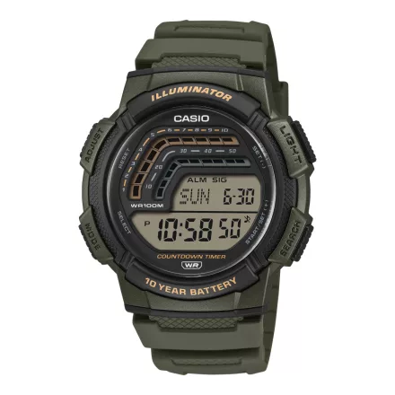 Casio Collection WS-1800-3AVDF férfi óra karóra