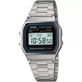 Casio Retro A158WA-1DF Unisex férfi női óra karóra