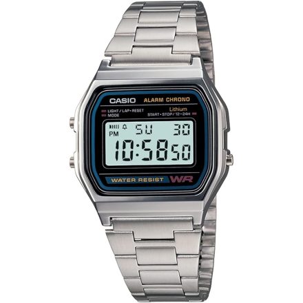 Casio Retro A158WA-1DF Unisex férfi női óra karóra