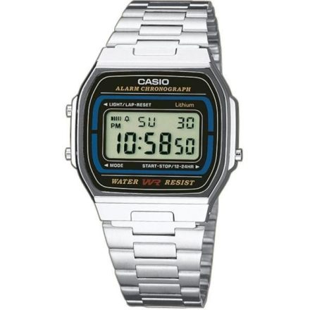 Casio Retro A164WA-1VES Unisex férfi női óra karóra