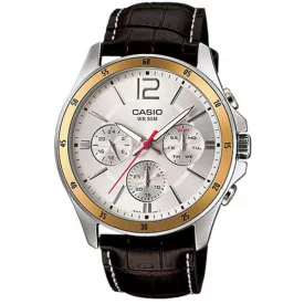   Casio Enticer Kronográf Óra MTP-1374L-7AVDF férfi óra karóra
