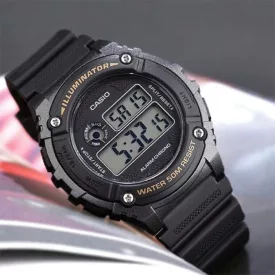  Casio Collection W-216H-1BVEF Unisex férfi női óra karóra