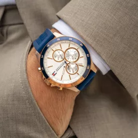 Tommy Hilfiger Bank 1791778 férfi óra karóra