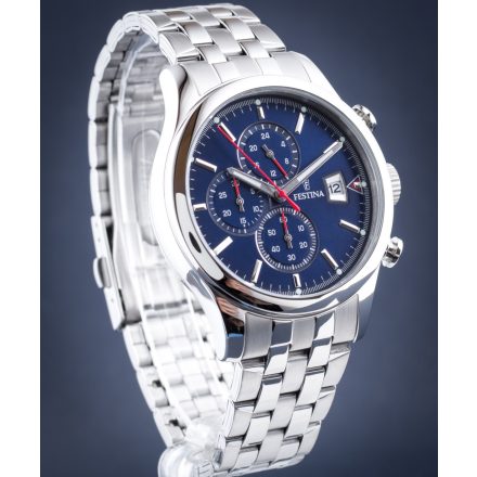 Festina Timeless Kronográf Óra 20374/2 férfi óra karóra