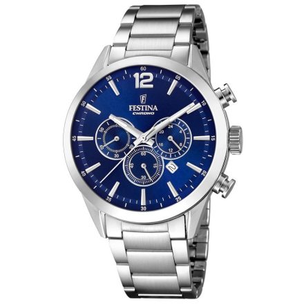 Festina Timeless Kronográf Óra 20343/7 férfi óra karóra