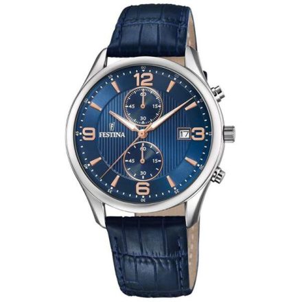 Festina Timeless Kronográf Óra 6855/6 férfi óra karóra