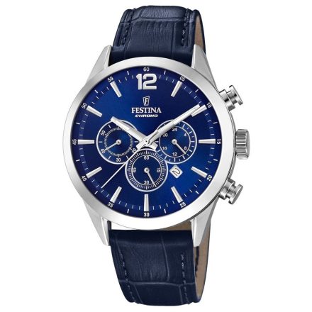 Festina Timeless Kronográf Óra 20542/2 férfi óra karóra