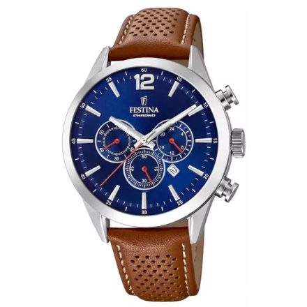 Festina Timeless Kronográf Óra 20542/3 férfi óra karóra