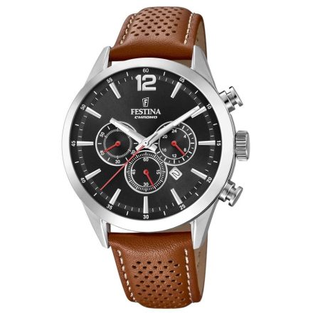 Festina Timeless Kronográf Óra 20542/6 férfi óra karóra