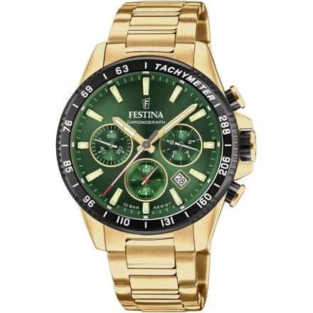 Festina Timeless Kronográf Óra 20634/4 férfi óra karóra