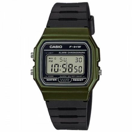 Casio Collection F-91WM-3ADF férfi  óra karóra