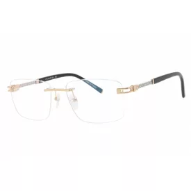  Charriol PC75094 szemüvegkeret csillógó arany/ezüst / Clear lencsék férfi