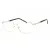 Charriol PC75093 szemüvegkeret csillógó arany/ezüst / Clear lencsék férfi