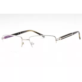   Charriol PC75117 szemüvegkeret csillógó ezüst/Khaki Horn / Clear lencsék férfi