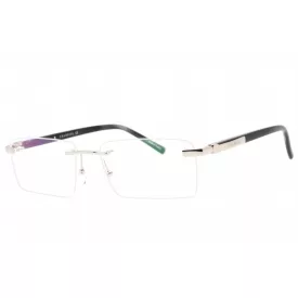   Charriol PC75112 szemüvegkeret csillógó ezüst/szürke Horn / Clear lencsék férfi