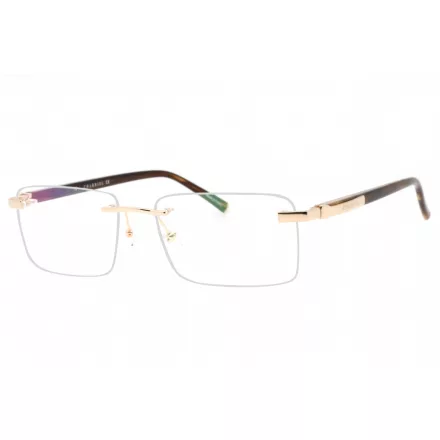 Charriol PC75112 szemüvegkeret csillógó arany/barna Horn / Clear lencsék férfi