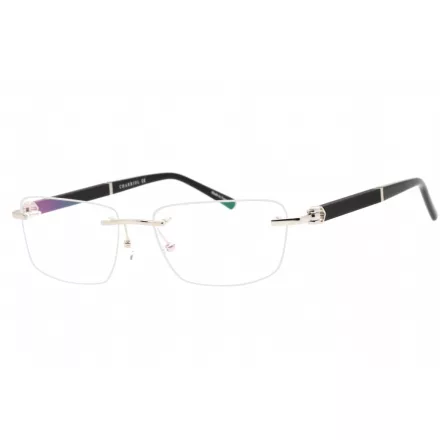 Charriol PC75109 szemüvegkeret csillógó ezüst fekete / Clear lencsék férfi