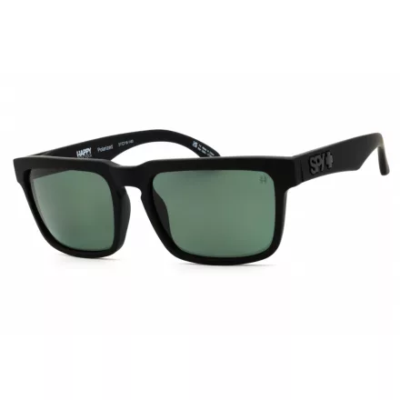 SPY HELM  napszemüveg lágy matt fekete - HAPPY szürke zöld POLAR Unisex férfi női