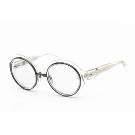 Dita  MICRO-kerek (DTS406-A-03) napszemüveg Clear / fekete Rhodium Unisex férfi női