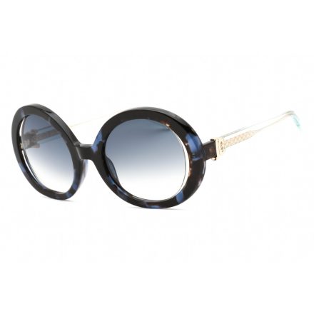 Just Cavalli SJC028 napszemüveg csillógó átlátszó kék barna / szürke gradiens  női