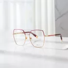 Furla VFU674 szemüvegkeret csillógó piros arany női
