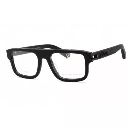 Philipp Plein VPP021V szemüvegkeret matt fekete / Clear lencsék férfi