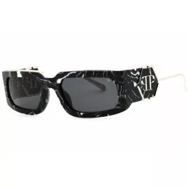   Philipp Plein SPP119M napszemüveg MARBLE fekete/szürke Unisex férfi női