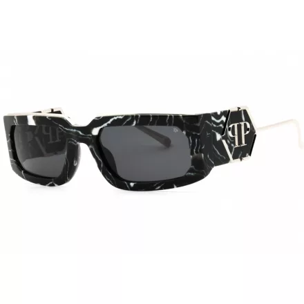 Philipp Plein SPP119M napszemüveg MARBLE fekete/szürke Unisex férfi női