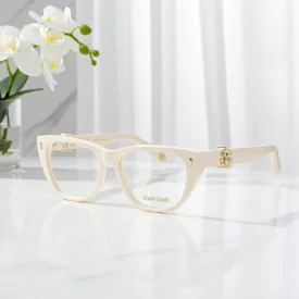  Roberto Cavalli VRC045 szemüvegkeret krém/Clear demo lencsék női