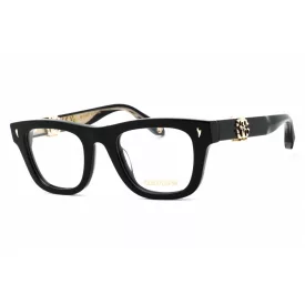 Roberto Cavalli VRC052 szemüvegkeret csillógó fekete női