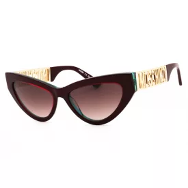 Moschino MOS170/S napszemüveg METALZ bordó/barna SF női