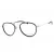 Porsche Design P8366 szemüvegkeret Palladium ezüst/Clear demo lencsék férfi