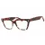 Cutler and Gross CG1347S napszemüveg piros barna / füstszürke Unisex férfi női