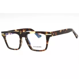   Cutler and Gross CG1357 szemüvegkeret fekete on köves / Clear demo lencsék Unisex férfi női