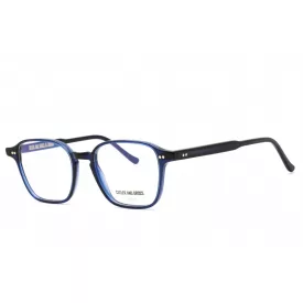   Cutler and Gross CGOP136051 szemüvegkeret fekete Camo / Clear lencsék Unisex férfi női