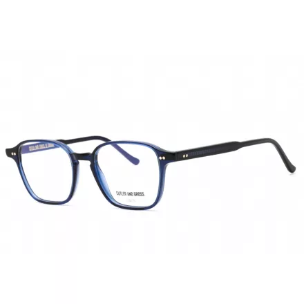 Cutler and Gross CGOP136051 szemüvegkeret fekete Camo / Clear lencsék Unisex férfi női