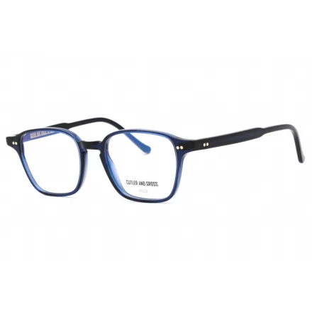 Cutler and Gross CGOP136051 szemüvegkeret klasszikus kék Navy / Clear lencsék Unisex férfi női