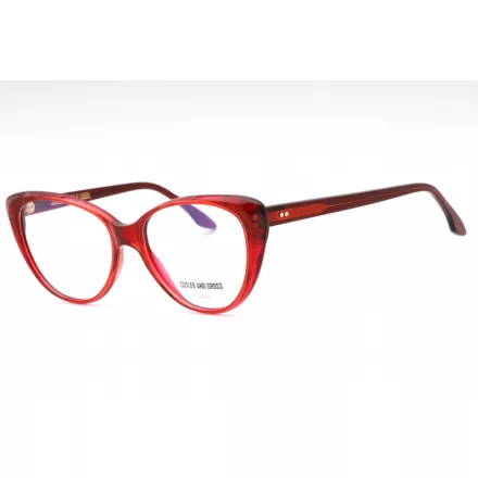 Cutler and Gross CGOP137056 szemüvegkeret piros MINI/Clear demo lencsék női