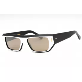   Cutler and Gross CGSN1367 napszemüveg fehér on fekete / szürke Unisex férfi női