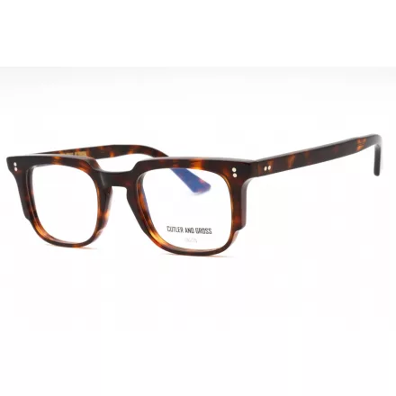 Cutler and Gross CGOP138249 szemüvegkeret sötét teknős / clear demo lencsék Unisex férfi női