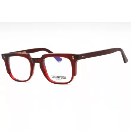 Cutler and Gross CGOP138249 szemüvegkeret bordó / clear demo lencsék Unisex férfi női